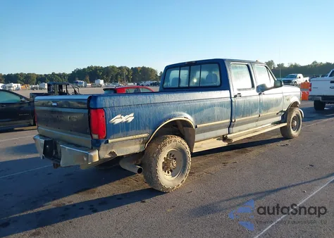 1994 Ford F350 из США, поврежденный, VIN 1FTJW36F1REA25201